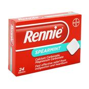 Rennie Spearmint 24Pk