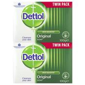 Dettol Soap Bar Twin Pack Banded 100G
