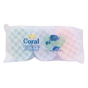 Coral Massage Sponge 3Pk image
