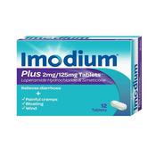Imodium Plus Tabs 12Pk