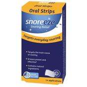 Snoreeze Oral Strips 14Pk