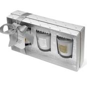 3 Pc Christmas Candles White image