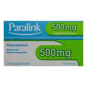 Paralink 500Mg Supp 10Pk
