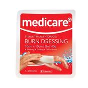 Medicare Burn Dressing 10 X 10Cm 40G