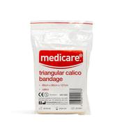 Medicare Calico Triangular Bandage  96 X 96 X 135Cm