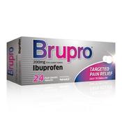 Brupro Ibuprofen 200Mg Tabs 24Pk