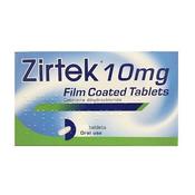 Zirtek Tabs 10Mg 7Pk