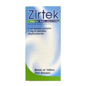 Zirtek Oral Solution 1Mg/Ml 100Ml
