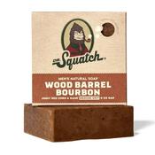 Dr Squatch Wood Barrel Bourbon Soap Bar 141G image