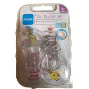 Mam Clip Double Set 0+Months 