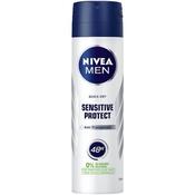 Nivea Men Sensitive Protect Anti-Perspirant Deodorant Quick Dry 48H Protection 0% Alcohol 150ml for Sensitive Skin