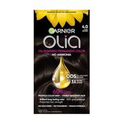 Garnier Olia 4.0 Dark Brown No Ammonia Permanent Hair Dye