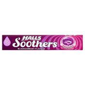 Halls Soothers Blackcurrant Flavor Throat Lozenges - Soothing, With Real Fruit Juice