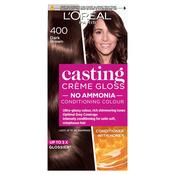 L'oreal Paris Casting Creme Gloss Semi-Permanent Hair Dye, Dark Brown 400