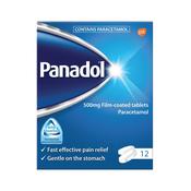 Panadol Ets Tabs 12Pk