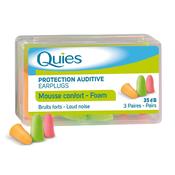 Quies Foam Ear Plugs 3Pk