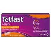 Telfast Allergy 120Mg Tabs 30Pk