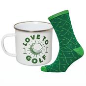 The Gentleman's Emporium Golf Mug &amp; Sock Set