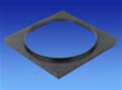 Wavin WAJ Frame Black 300 X 300