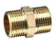 1/2" Brass Hex Nipple image