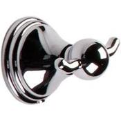 Tema Arno Double Robe Hook - Chrome image