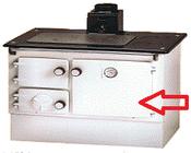 MOURNE (NO 8) OVEN DOOR COMPLETE L00357AEN image