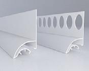 Trimlux 7MM White Tile Trim 2.4M image