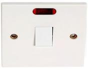 Powermaster 20A Switch C/W Neon Indicator image