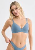 Sloggi Zero Feel Pure Push Up Bra, Blue image