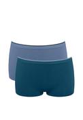 Sloggi Go Sense Two Pack Shorts, Blue image