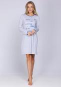 Rebelle Starry Night Long Sleeve Nightdress, Blue image