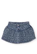 Tuc Tuc Mini Girl Heart Denim Skirt, Blue image