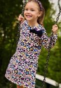 Tuc Tuc Mini Girl Animal Print Bow Dress, Multi image