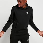 11Degrees Boys Core Long Sleeve Hoodie, Black image