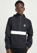 11 Degrees Boys Colour-Block Hurricane Jacket, Navy image