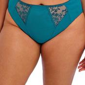 Elomi Zarah High Leg Brief, Blue image