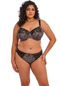 Elomi Morgan Print Wired Bra, Black image