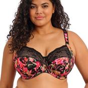 Elomi Morgan Floral Side Support Bra, Black Multi image