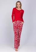 Rebelle Endless Love Heart Pyjama Set, Red image