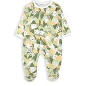 Babybol Baby Boy Abstract Print Babygrow, Green