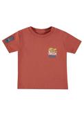 Babybol Baby Boy The Wild One Short Sleeve Tee, Orange image