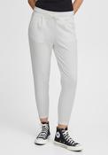 Ichi Kate Cropped Jogger Trousers, Cloud Dancer image
