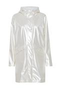 Ichi Tazami High Shine Raincoat, Dusty Silver image