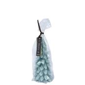 Kaemingk Glittery Snowy Tree Candle, Green