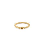 24Kae Coloured Stone Ring, Gold