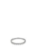 24Kae Row of Hearts Ring, Silver