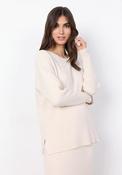 Soyaconcept Kanita Ribbed Knitted Sweater, Cream image