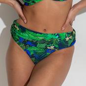 Pour Moi Santa Palermo Fold Over Bikini Brief, Green
