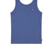 Levi’s Girls Sleeveless Ribbed Tank Top, Blue