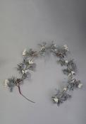 Verano Silver Foliage &amp; White Berry Garland image